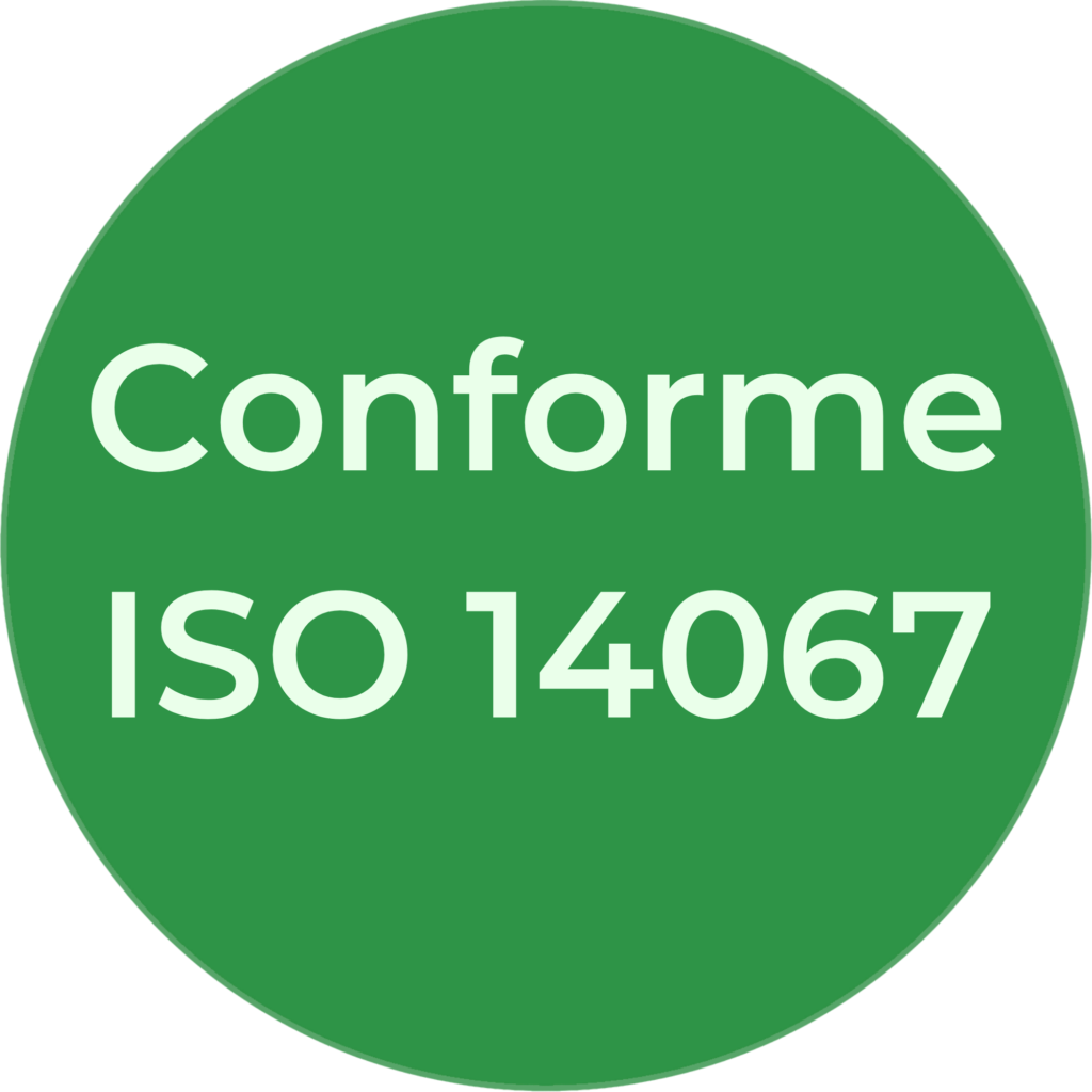 picto conforme iso 14067